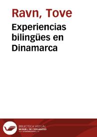 Experiencias bilingües en Dinamarca