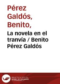 La novela en el tranvía