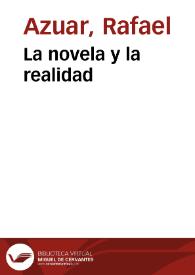 La novela y la realidad