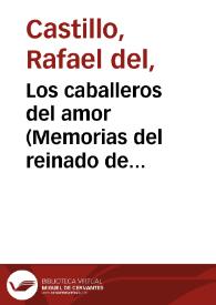 Los caballeros del amor (Memorias del reinado de Carlos III)