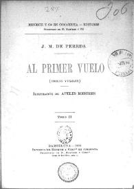 Al primer vuelo : (idilio vulgar). Tomo II