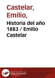 Historia del año 1883