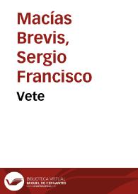 Vete