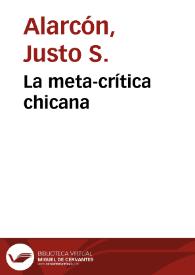 La meta-crítica chicana