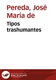 Tipos trashumantes