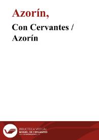 Con Cervantes