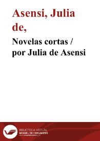 Novelas cortas