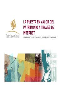 La puesta en valor del Patrimonio a través de Internet