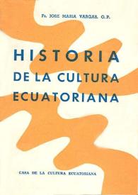 Historia de la cultura ecuatoriana