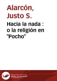 Hacia la nada : o la religión en 