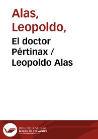 El doctor Pértinax