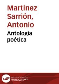 Antología poética