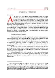 Eficacia y Derecho