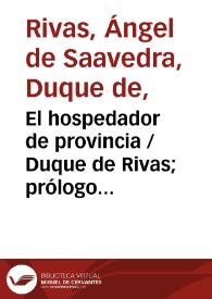 El hospedador de provincia