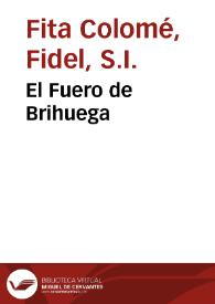 El Fuero de Brihuega