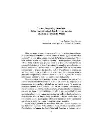 Leones, lenguaje y derechos. Sobre la existencia de los derechos sociales (réplica a Fernando Atria)