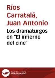 Los dramaturgos en 