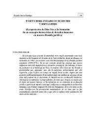 Positivismo, Estado de Derecho y Socialismo : (la aportación de Elías Díaz a la formación de un concepto democrático de derechos humanos en nuestra filosofía jurídica)