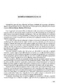 CENTENO, Juan de Dios ; FRAILE, Mª Jesús ; OTERO, Mª Asunción y PIVIDAL, Ana J. : Geomorfología práctica. Ejercicios de fotointerpretación y planificación geoambiental. Editorial Rueda. Madrid, 1994, 66pp.