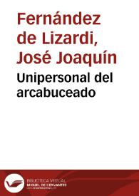 Unipersonal del arcabuceado