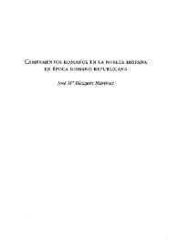 Campamentos romanos en la Meseta hispana en época romana republicana