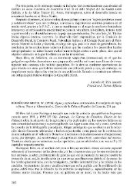 RODRÍGUEZ BRITO, W.(1996) : Agua y agricultura en Canarias, Conserjería de Agricultura, Pesca y Alimentación. Centro de la Cultura Popular de Canaria, 236 pp.