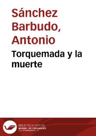 Torquemada y la muerte