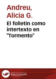 El folletín como intertexto en 