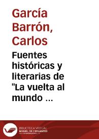 Fuentes históricas y literarias de 