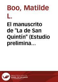 El manuscrito de 