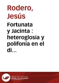 Fortunata y Jacinta : heteroglosia y polifonía en el discurso del narrador