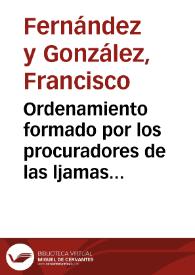 Ordenamiento formado por los procuradores de las ljamas hebreas, pertenecientes al territorio de los estados de Castilla, en la asamblea celebrada en Valladolid el año 1432 (Continuación)