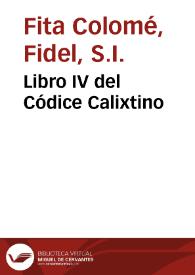 Libro IV del Códice Calixtino