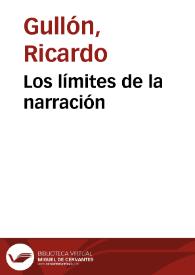 Los límites de la narración