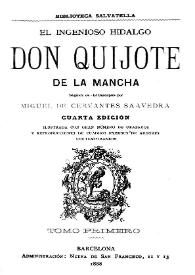 El ingenioso hidalgo Don Quijote de la Mancha