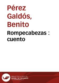 Rompecabezas : cuento