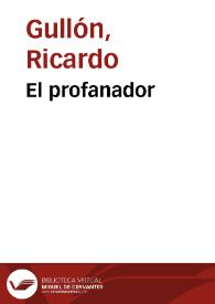 El profanador