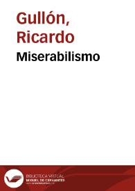 Miserabilismo