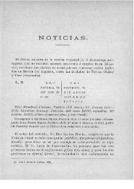 Noticias. Boletín de la Real Academia de la Historia, tomo 27 (diciembre 1895). Cuaderno VI