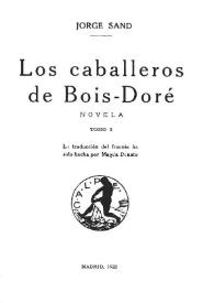 Los caballeros de Bois-Doré