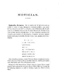 Noticias. Boletín de la Real Academia de la Historia, tomo 28 (marzo 1896). Cuaderno III