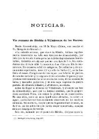 Noticias. Boletín de la Real Academia de la Historia, tomo 28 (junio 1896). Cuaderno VI