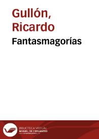 Fantasmagorías