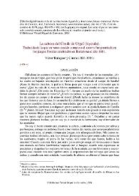 La cabeza del Conde de Urgel (leyenda).Traducida de la que en verso catalán compuso el autor y fue premiada en los juegos florales celebrados en Barcelona el año 1861