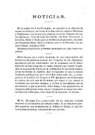 Noticias. Boletín de la Real Academia de la Historia, tomo 34 (enero 1899)