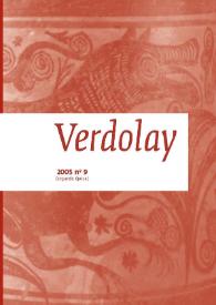 Verdolay : Revista del Museo Arqueológico de Murcia