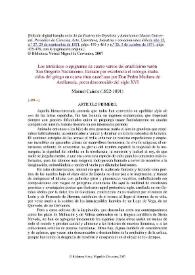 Los tetrásticos o epigramas de cuatro versos del eruditísimo varón San Gregorio Nacianceno, llamado por excelencia el teólogo, traducidos del griego en octava rima castellana por Don Pedro Mudarra de
Avellaneda, poeta desconocido del siglo XVI