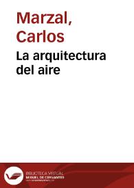 La arquitectura del aire