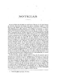 Noticias. Boletín de la Real Academia de la Historia, tomo 48 (febrero 1906). Cuaderno II