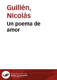 Un poema de amor